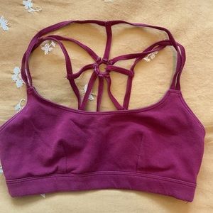 Free People Movement Red Sports Bra XS